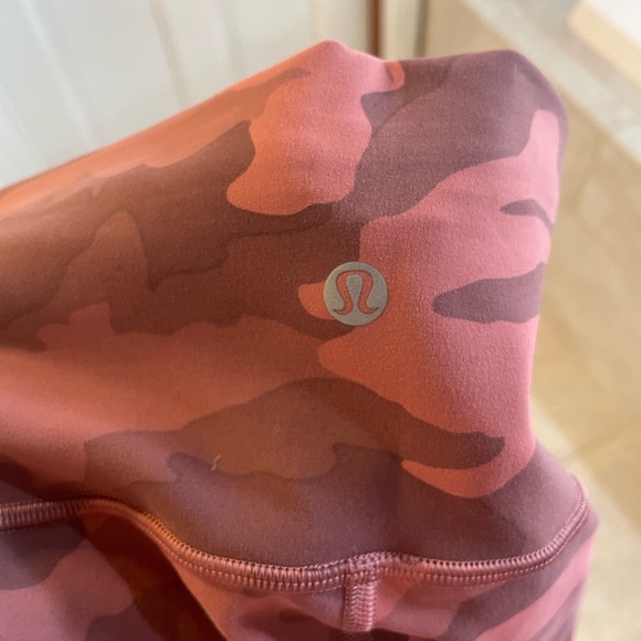 Lululemon camo leggings. - Picture 2 of 2